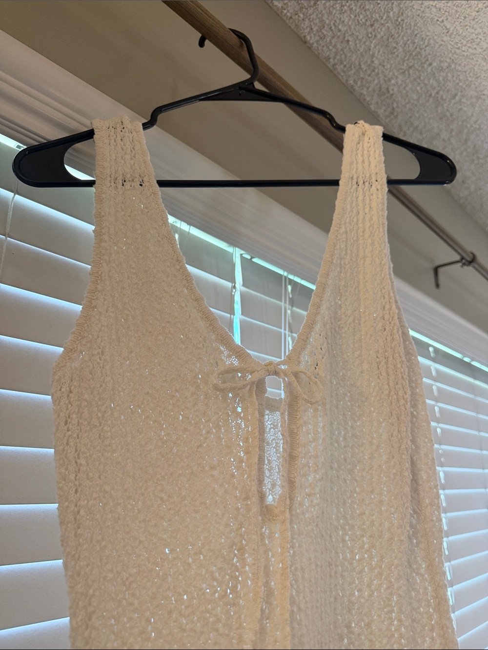 Abercrombie & Fitch Cream Knit Dress - Picture 2 of 4